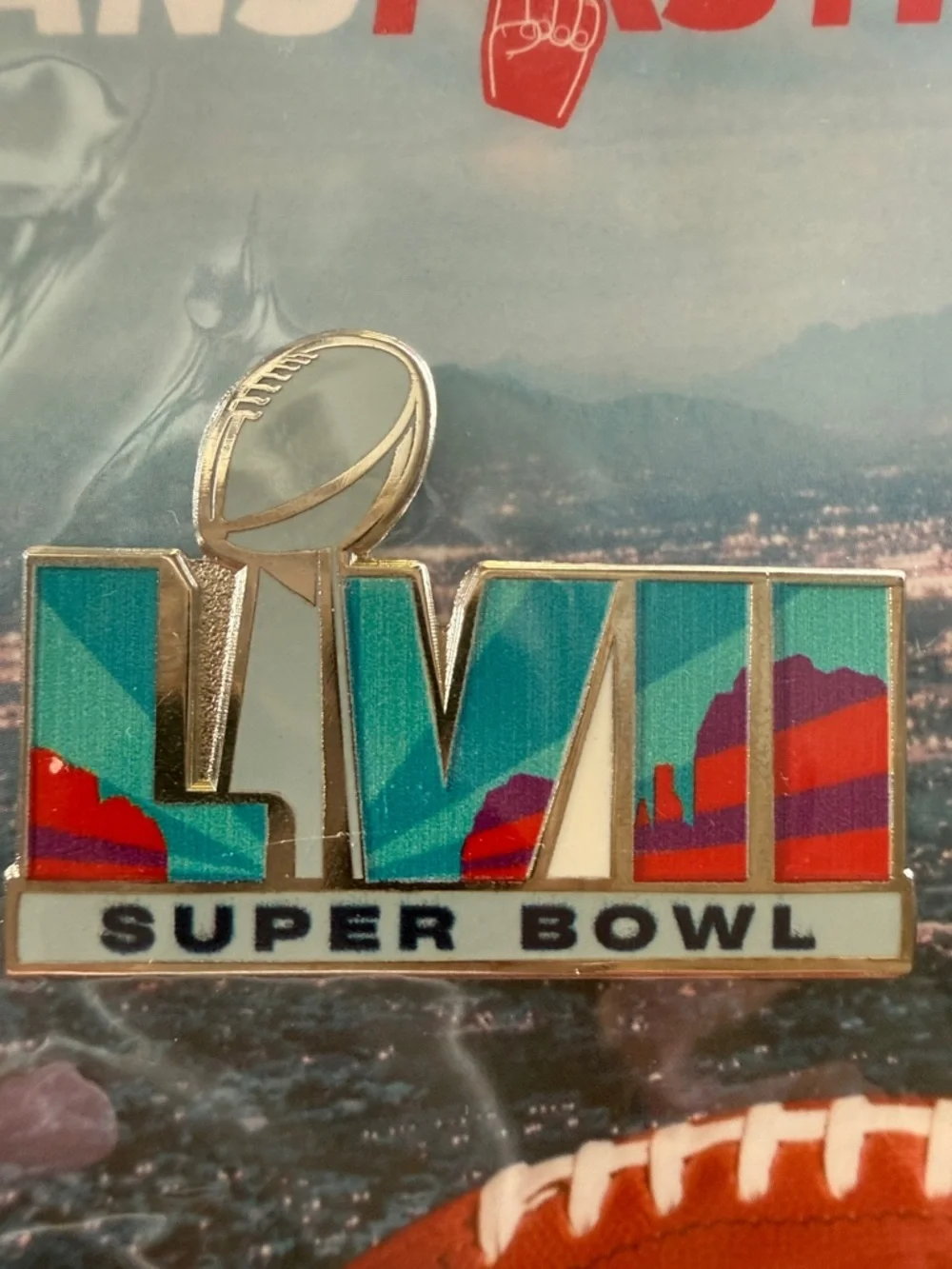New Super Bowl LVII Pin - February 12, 2023 - Kansas City Chiefs WON. - Picture 5 of 6
